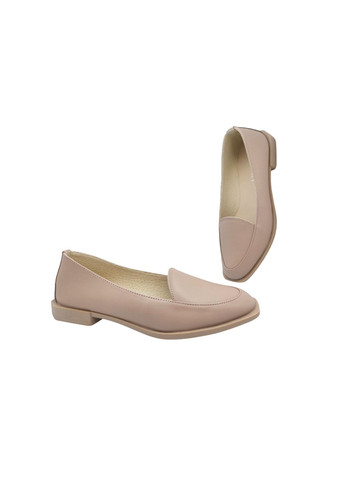 U.Spirit Лофери бежевий з натуральна шкіра, україна — всесезон (319326909)