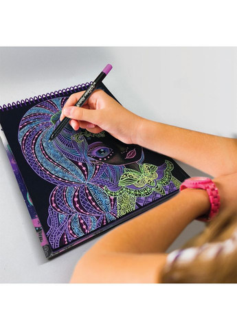 Набор для творчества Скетчбук: Эклипсия-черные листы 11121, 8 ручек Nebulous Stars (367263379)