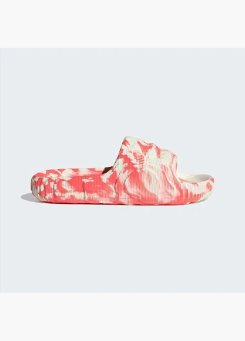 Белые тапочки женские adilette 22 slides white/pink ie5647 adidas