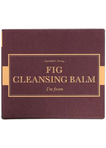 Очищающий бальзам для лица с инжиром Fig Cleansing Balm 100ml (2-1108475) I'm From (369796463)
