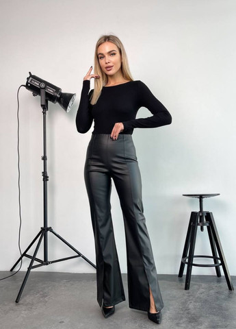 Лосины из матовой эко кожи на резинке. Allthings (322670012)