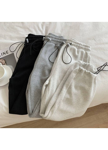 Утепленные брюки клеш на затяжках No Brand (366391871)