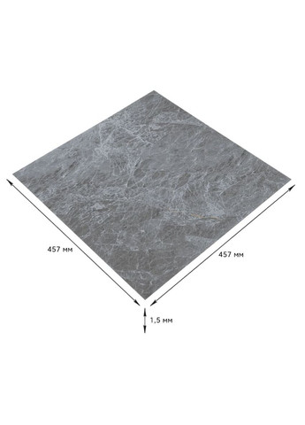 Самоклеюча LVT плитка 457*457*1.5mm (D) SW-00002458 Sticker Wall (315791336)
