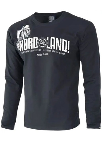 Черная лонгслив nordland viking ls284bk Dobermans Aggressive
