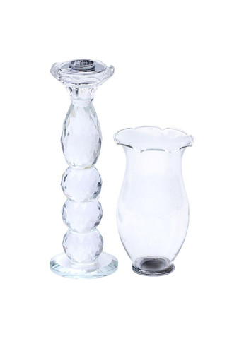 Подсвечник стеклянный 7×34.5 см подсвечник декоративный бокал на ножке HP-4-6L Yiwu (369142897)