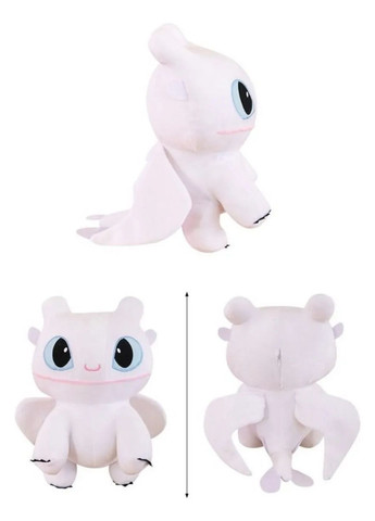 Велика м'яка іграшка Беззубик Денна фурія з крилами та великими очима 75 см My Kigu (372463618)