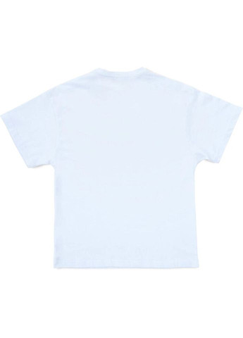 Біла демісезонна футболка дитяча базова (7250-170g-white) A-yugi