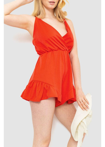 Комбінезон жіночий однотонний 204R0060, колір Рожевий Ager кораловий