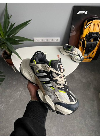 Кроссовки женские и мужские Adidas Vento XLG Deluxe Beige Green | Адидас Венто Делюкс бежевые No Brand бежевые демисезоны (360755598)