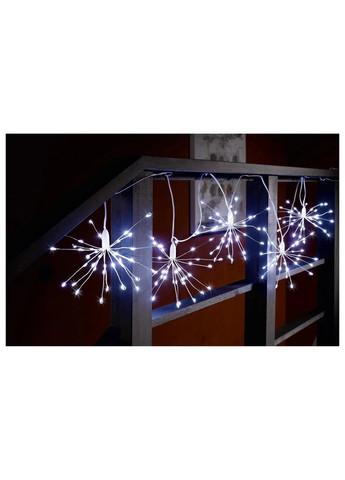 Новорічна гірлянда Феєрверк 3D 200 LED з таймером 11,8 м Livarno home (369936827)