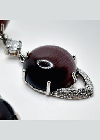 Серьги серебро 925° 9,62г. фиолетовые камни родий () Харківський ювелірний завод 3622511457 (305583048)