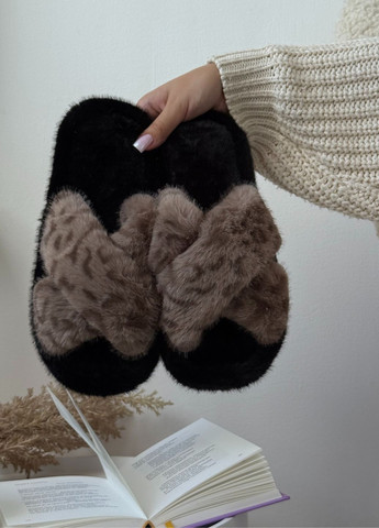 Бежевые домашние тапочки арт. 0171 VIDCHUY