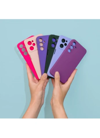 Чохол Full Silicone Cover для Xiaomi Redmi 13 4G/Poco M6 4G/Note 13R Black Wave (379690310)