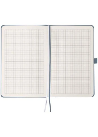 Книга записная Partner, 125*195, 96л, клетка, серая Axent (390015979)