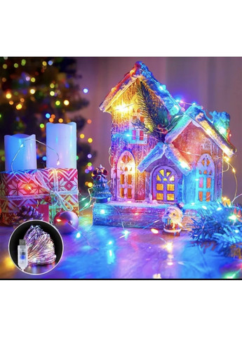 Гірлянда Роса 5 м 50 led з usb Різнокольоровий China (366873620)