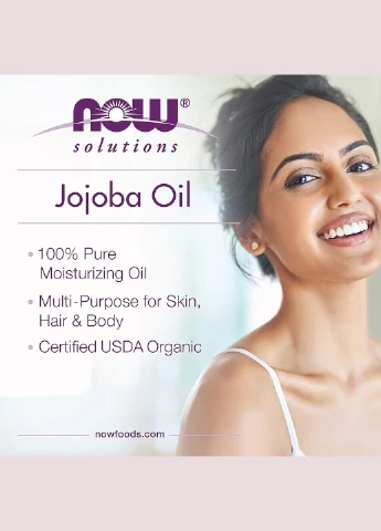 Олія жожоби Jojoba Oil 118 ml, pure Now (316580088)