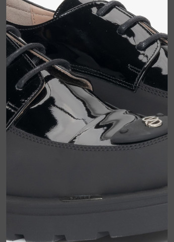 Estro Туфлі, колір чорний чорний з, україна — демісезон (324030842)