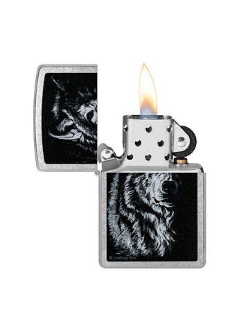 Запальничка Lindsay Kivi Shadow Wolf Design 46149 Zippo (369344070)