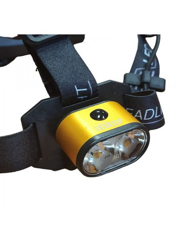 Налобный аккумуляторный фонарь Arexes K28-T6 фонарик Желтый No Brand (323486674)