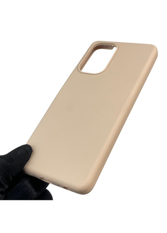 Чехол для Camon 19 Pro (CI8n) силиконовый с микрофиброй нескользящий на техно камон 19 про пудровый Tecno (366390429)