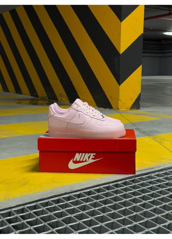 Кроссовки женские NOCTA x Nike Pink Foam No Brand Air Force 1 Low розовые демисезоны (369548031)