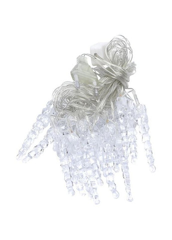 Новорічна електрична гірлянда "Сосульки" D-23, з 20 LED лампочками, мультибарвна, довжина 4 м Bambi (311599970)