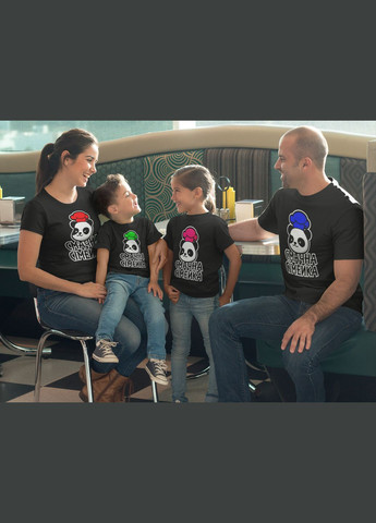 Футболки чорні Фемілі Лук Family Look для всієї родини "Смачна сімейка" Кавун футболка (316304992)
