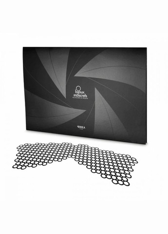 Маска самоклеюча вінілова Indiscrets чорна Bijoux (331168183)