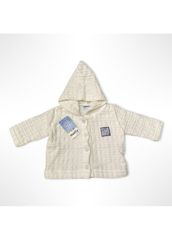 Білий демісезонний дитячий костюм (кофточка + штанці) modify білий (0349) брючний No Brand