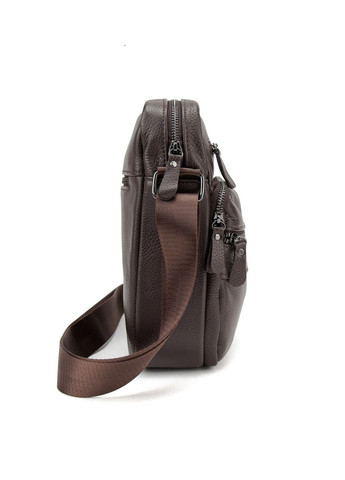 Чоловіча сумка месенджер через плече з натуральної шкіри флотар RoyalBag M56-9981 (338889884)