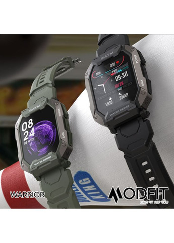 Умные часы Warrior Army Green спортивные часы для мужчин с мониторингом здоровья и отслеживанием сна ProDobro (367265652)