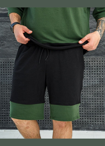 Темно-зелений демісезонний спортивний костюм комплект оверсайз-кишеня Stylish Touch