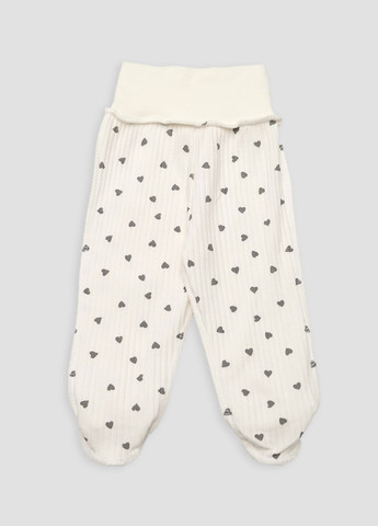 Бома ползунки для девочки цвет молочный cb-00272021 молочный трикотаж производство - Украина