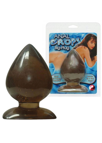 Анальная пробка большая, Размер XXL капля толстая до 8 см, огромная широкая пробка No Brand (317748247)