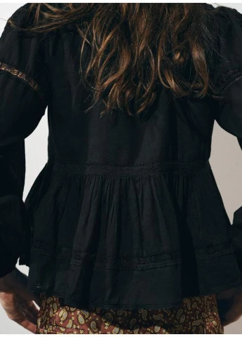 Чорна блуза Zara