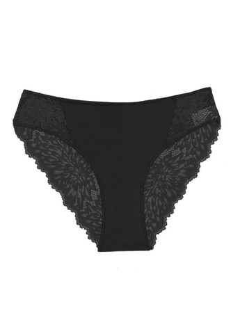 Набор женских хлопковых трусиков-слипов с кружевом, 5 шт, комфортная посадка, мягкий хлопок, базовые цвета, р. S-XL No Brand (330643852)