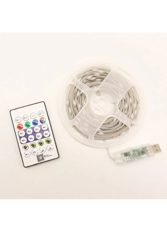 Умная гирлянда роса светодиодная с работой USB пультом управления подключением по Bluetooth 10 м (482148-Prob) Разноцветная Unbranded (370914570)