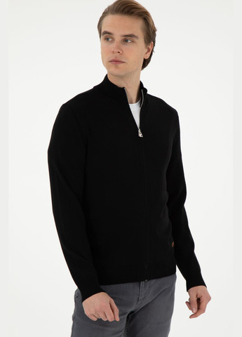 Черный кардиган U.S. Polo Assn.