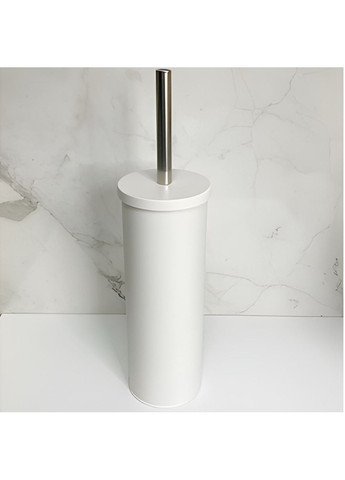 Йорж для туалету металевий білий Tuba 51601 Fenix (366239669)