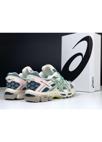 Бежеві з мятою демісезонні жіночі кросівки No Brand бежеві демісезони (338371061)