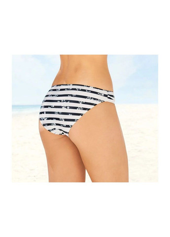 Черно-белые плавки в полоску Esmara