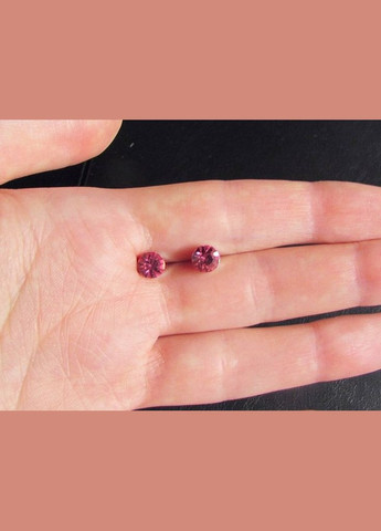 Рожеві ювелірні сережки в стразах, Норі Fashion Jewelry (336950480)