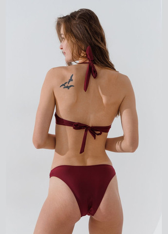 Бордовый демисезонный купальник верх однотонный zt557 бордовый shop (2000990905079) Feidi