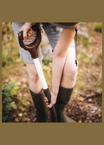 Лопата облегченная закругленная White (1067540) Fiskars (330798410)