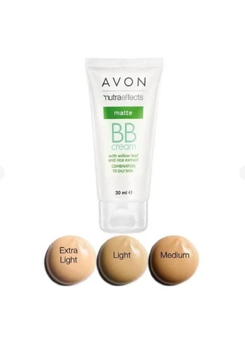 Avon Матуючий ВВ-крем SPF 15, 30 мл Світлий/Light — Крем, (393776446)