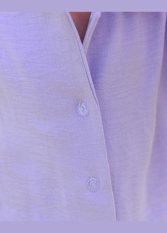 Сиреневый костюм детский из креп жатки рубашка и шорты сиреневый Maybel