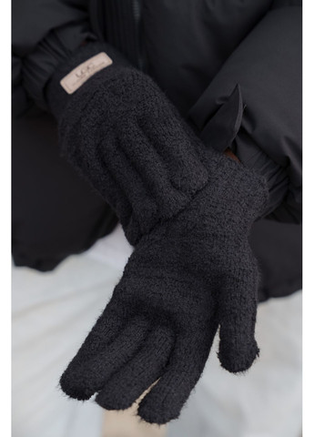 Жіночі теплі зимові міхові перчатки рукавиці 7-51А Lary Without (364670536)