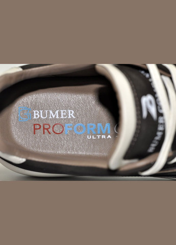 Коричневые демисезонные мужские кеды Bumer