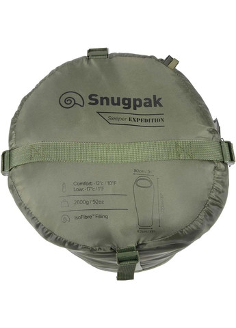 Спальний мішок Sleeper Expedition LZ Olive Snugpak (316438784)