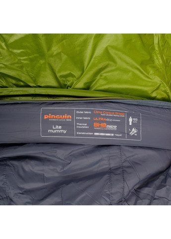 Спальний мішок Lite Mummy (14/10°C), 185 см - Right Zip, Petrol (PNG 228267) 2020 Pinguin (334672803)